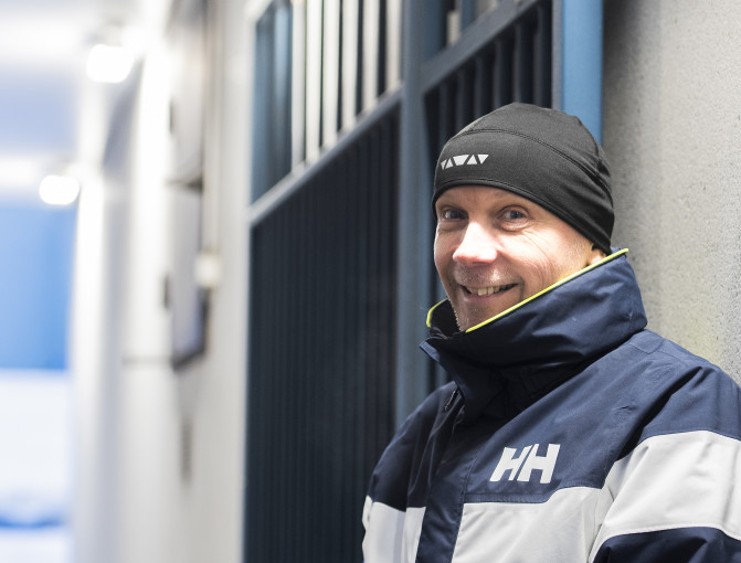 Niskasen Olli lähikuvassa Niskasen Olli lähikuvassa