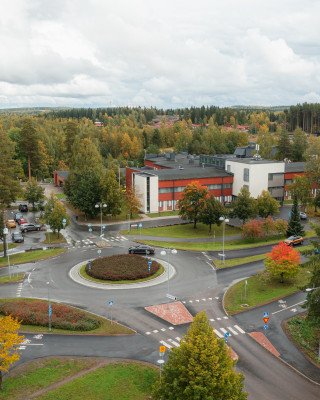 Maisema terveysasemasta ja lähiympäristöistä. Maisema terveysasemasta ja lähiympäristöistä.