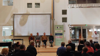 Keuruun Hyvä arki kaikille -tilaisuuden yleisöä